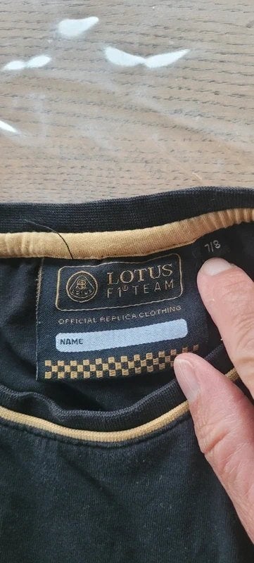 ️ Lotus F1 Team Replica Shirt - Maat 122/128 (7-8 jaar), Gebruikt, Jongen of Meisje, Ophalen of Verzenden, Shirt of Longsleeve
