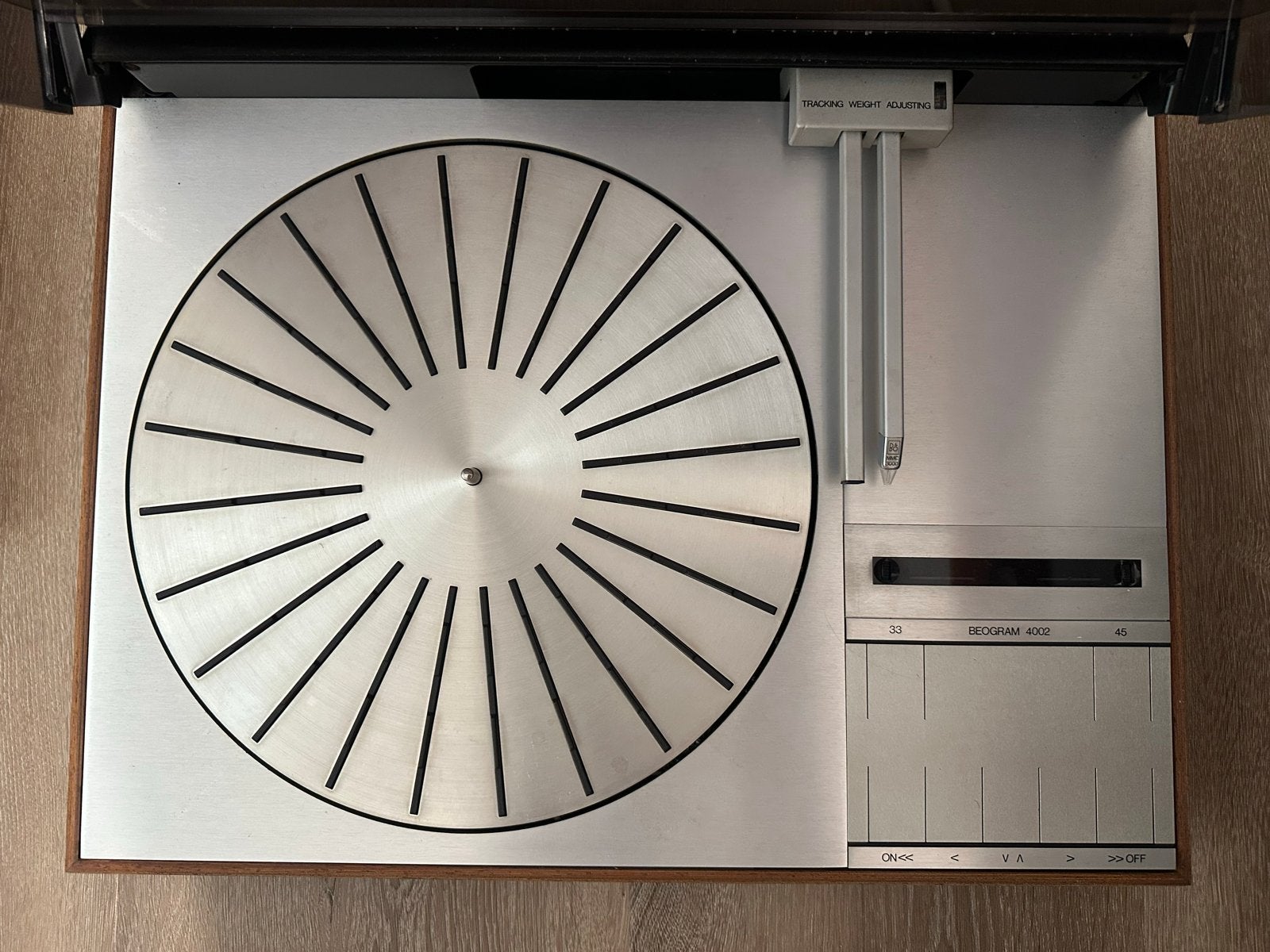 Bang & Olufsen Beogram 4002 Platenspeler met MMC 3000, Automatisch, Zo goed als nieuw, Platenspeler, Ophalen