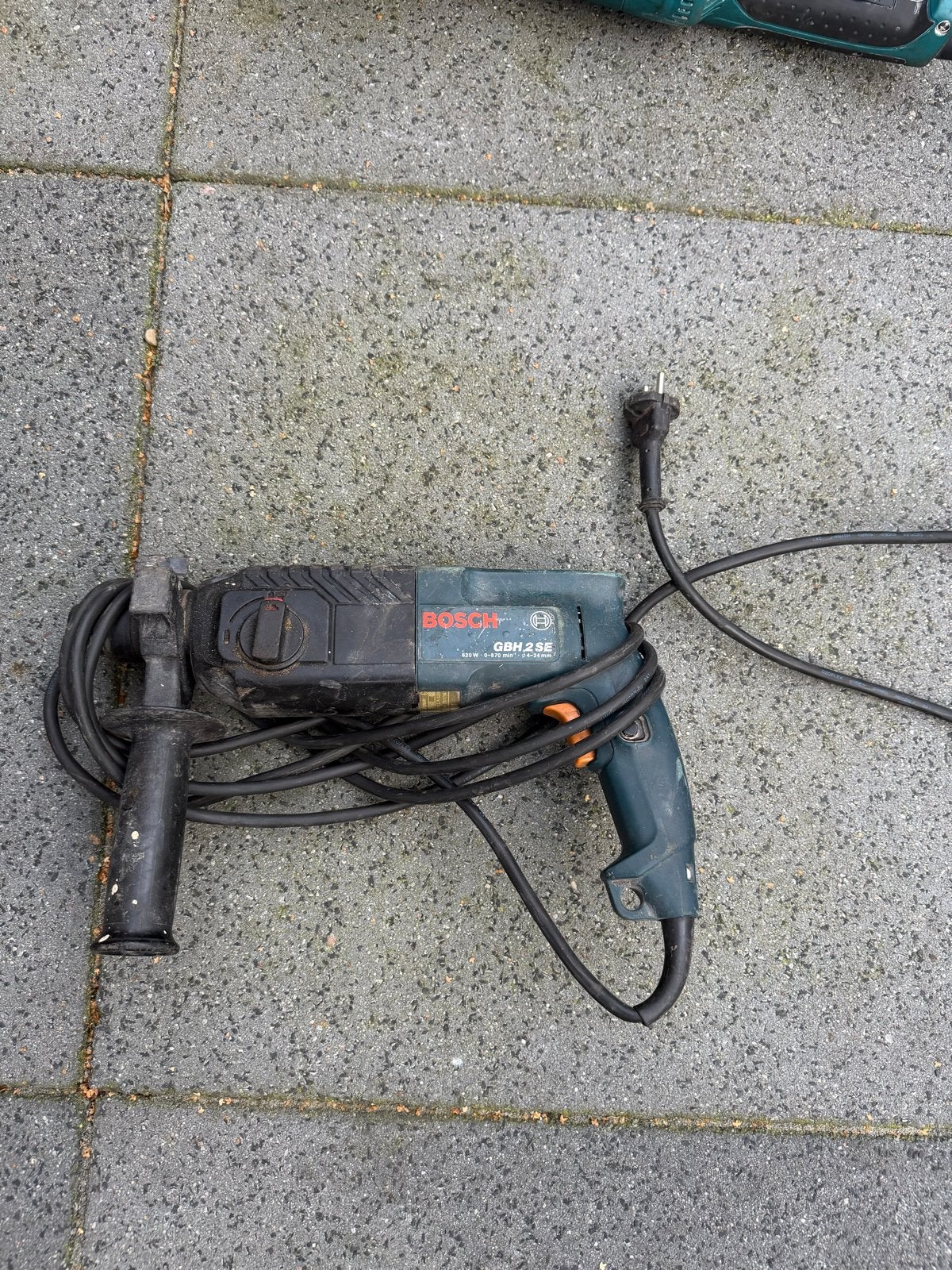Bosch GBH 2 SE Boorhamer, Boor- en/of Breekhamer, Ophalen of Verzenden, Klopboormechanisme, Gebruikt