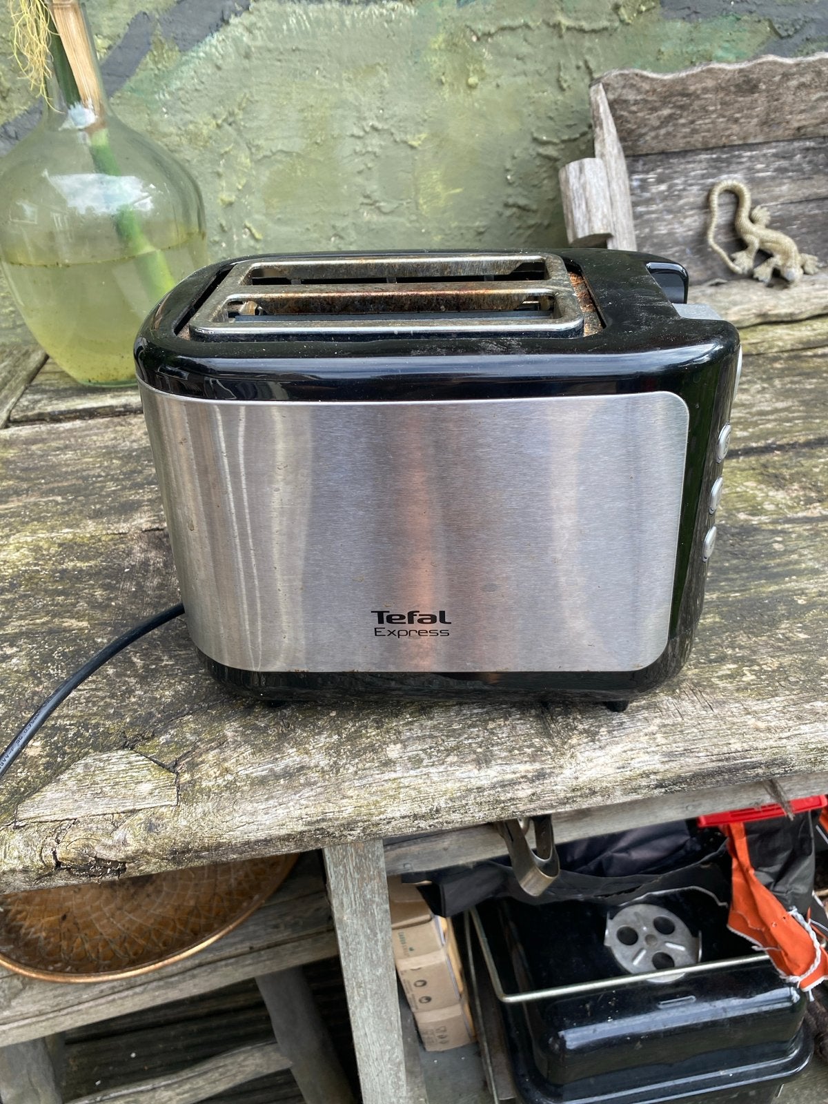 Tefal broodrooster, gebruikt maar werkt prima, Ophalen, Gebruikt