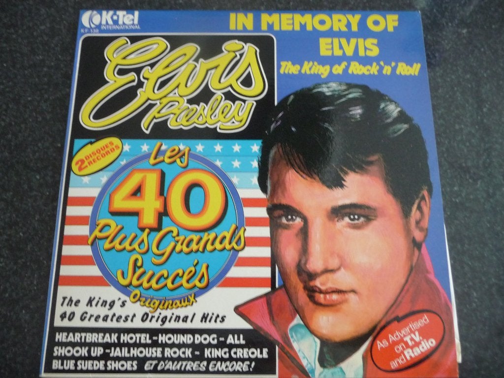 Elvis Presley - Les 40 Plus Grands Succès Dubbel-LP, Gebruikt, Ophalen of Verzenden, 12 inch, Dubbel-LP