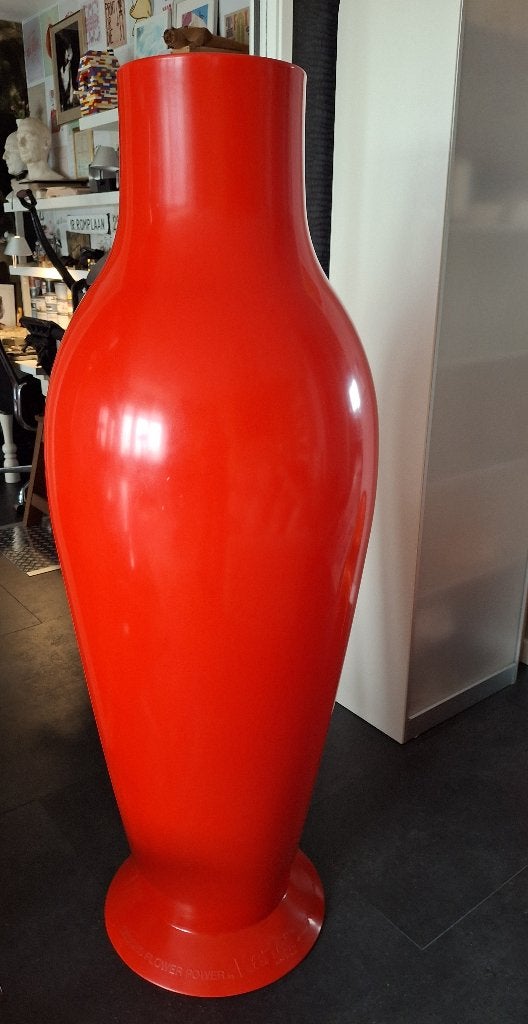 Kartell vaas Philippe Starck 'Misses Flower Power' 164 cm, Ophalen, 164 cm, Vaas, Rood
