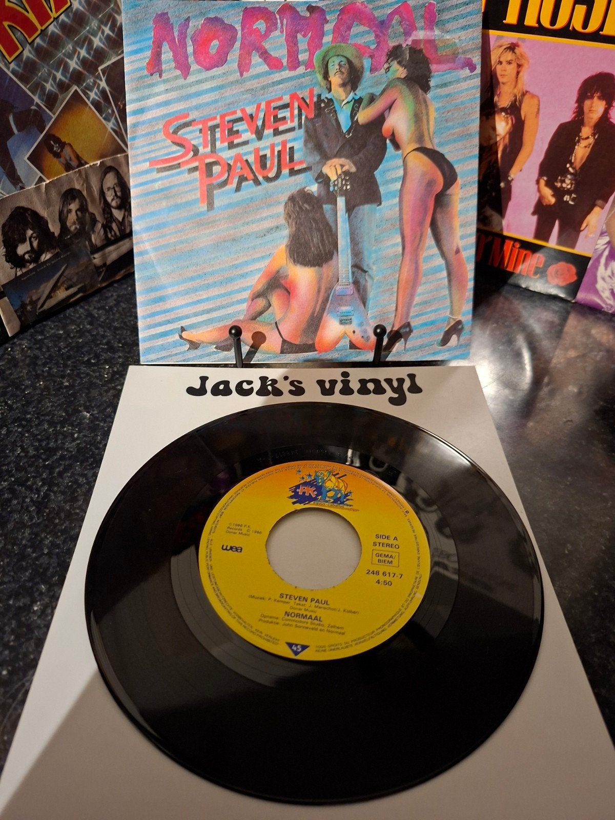 normaal    Steven Paul - 7 inch single (1980), 7 inch, Ophalen of Verzenden, Zo goed als nieuw, Pop