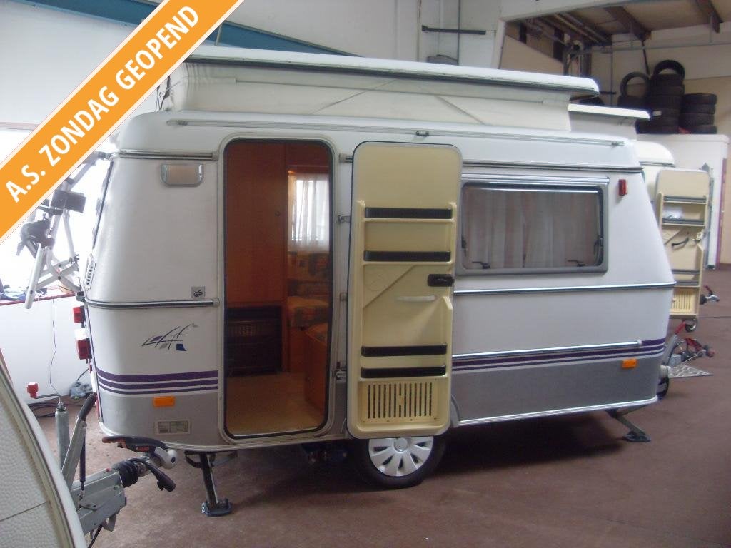 Eriba Puck L met Mover, Caravans en Kamperen, Caravans, Overige typen, Standaardzit, Tot en met 2, Bedrijf