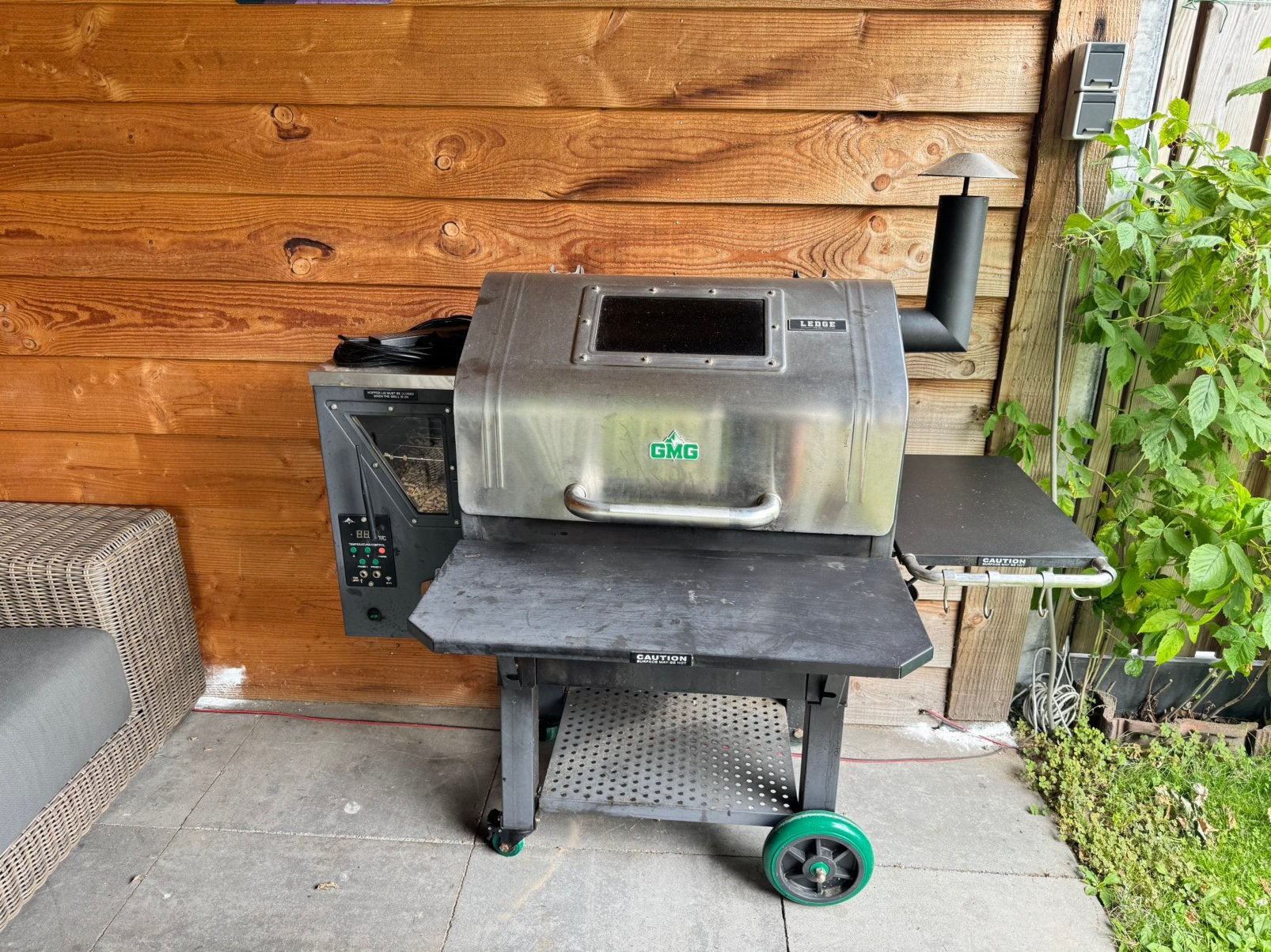 Green Mountain Grill Ledge Prime Palletsmoker BBQ met WiFi, Ophalen, Gebruikt