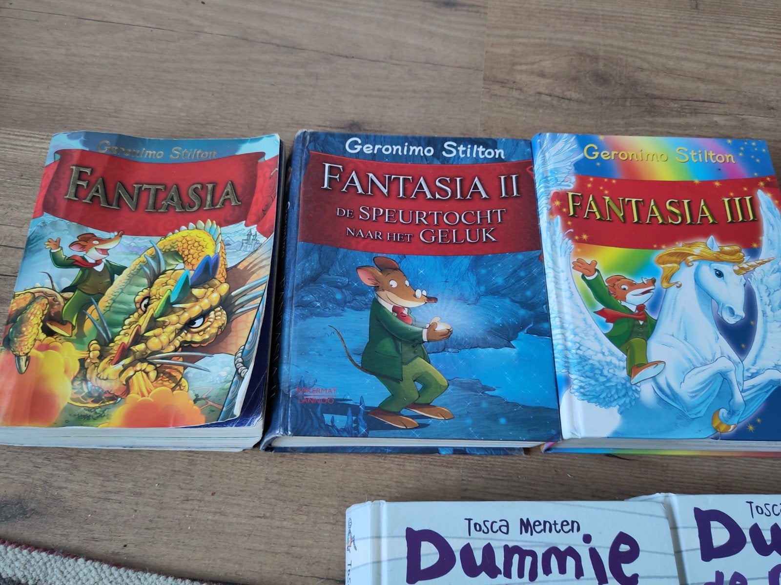 Geronimo Stilton en Dummie de mummie, Ophalen of Verzenden, Gelezen, Geronimo Stilton en Tosca Menten, Fictie