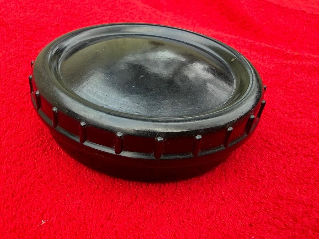 Second pattern brown bakelite butterdish ‘Fettbuchse’ 1944, Verzenden, Duitsland