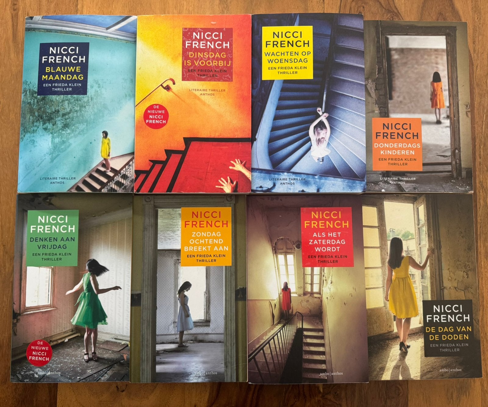 8x Nicci French Thrillers Frieda Klein serie, Boeken, Thrillers, Ophalen of Verzenden, Gelezen