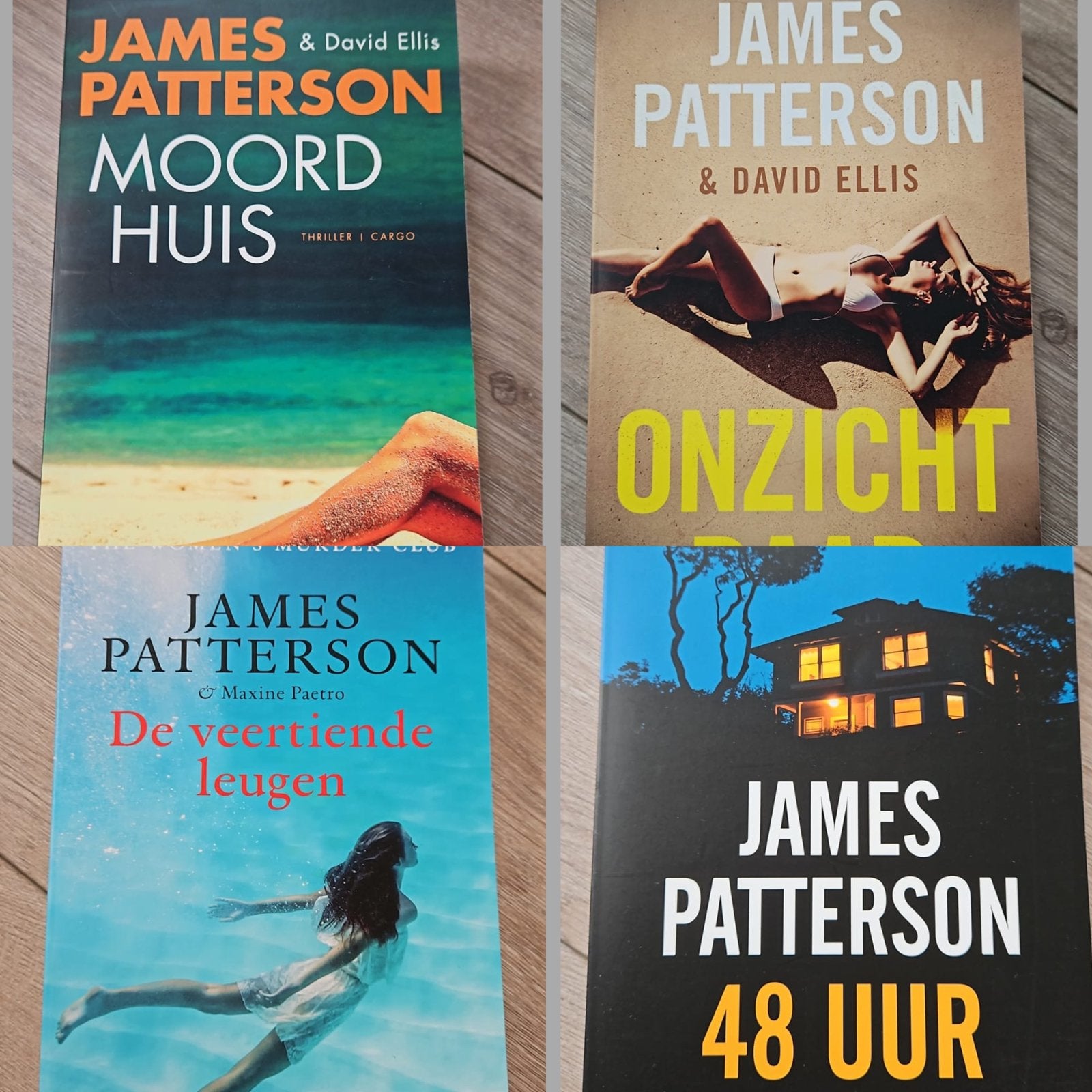 4x James Patterson boeken zo goed als nieuw, Ophalen of Verzenden, Zo goed als nieuw
