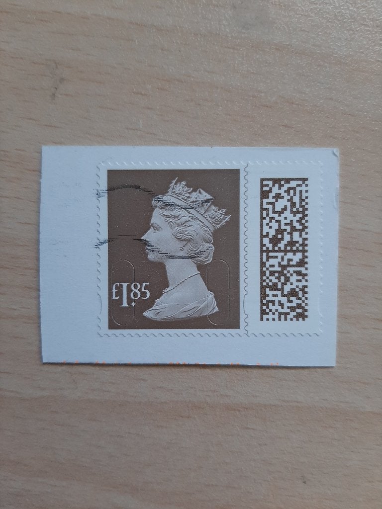Engeland Queen Elizabeth 1.85, Verzenden, Gestempeld