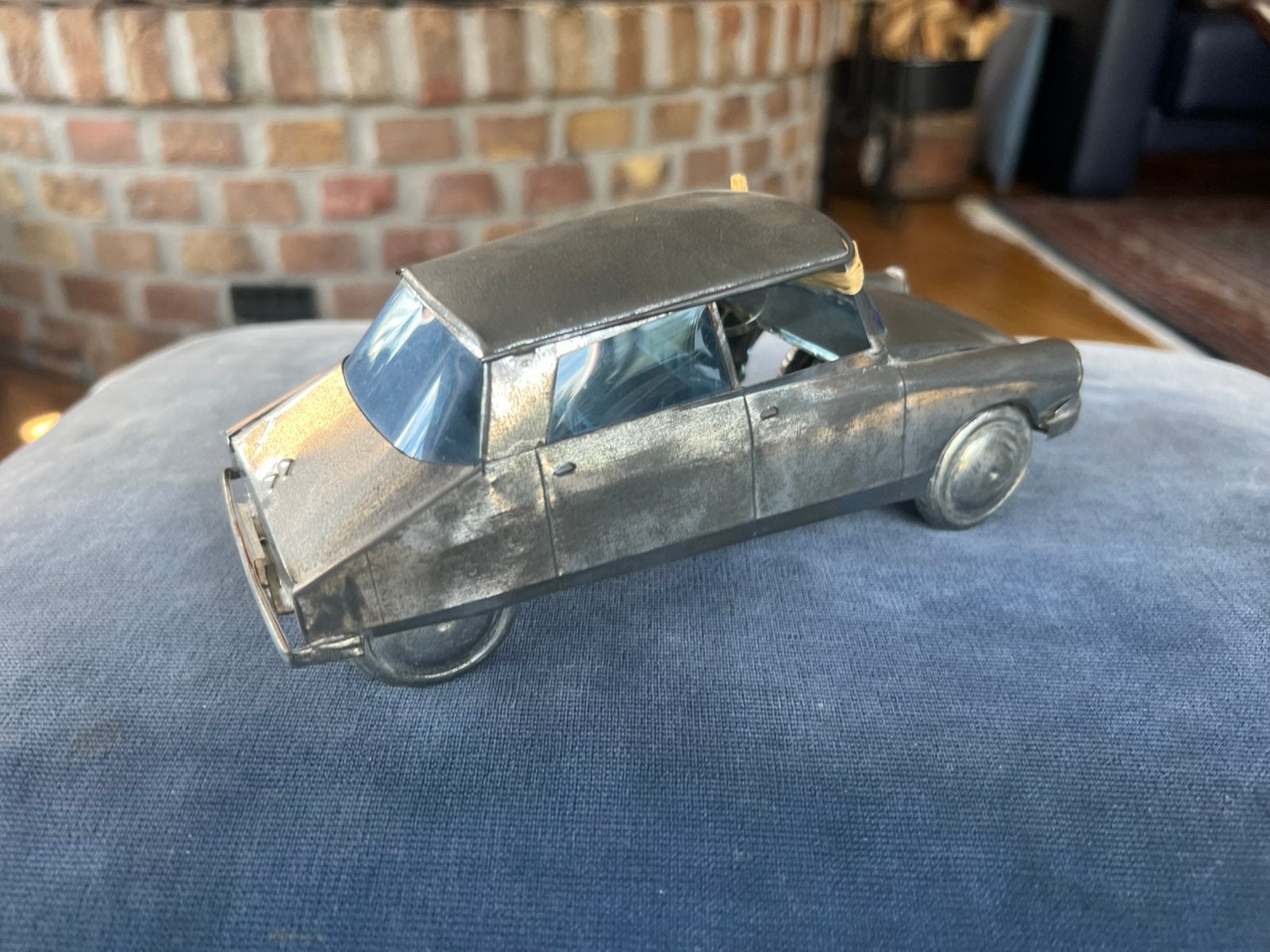 NIEUW - Metalen Citroën ID / DS SNOEK Wielen draaien - 20 cm, Ophalen of Verzenden, Zo goed als nieuw, Auto