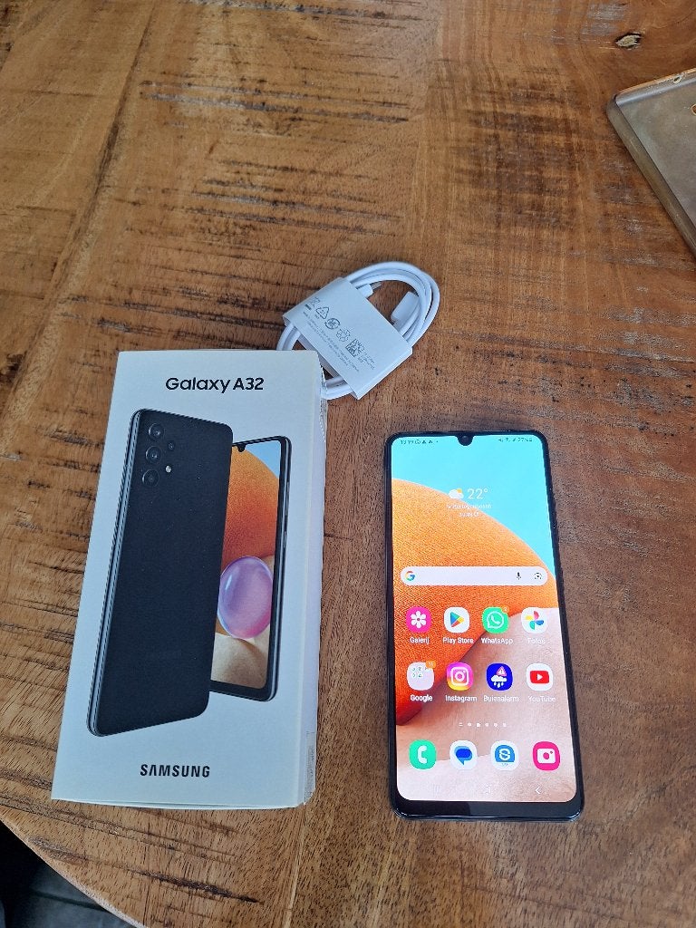 Samsung galaxy A32 5G 128GB, Overige modellen, Zwart, Ophalen of Verzenden, Zo goed als nieuw