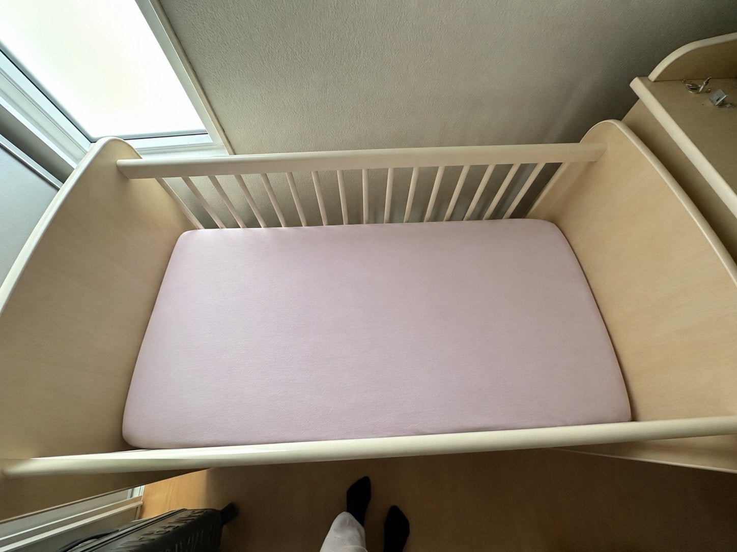 Baby bed met matras, Ophalen, Gebruikt, Ledikant