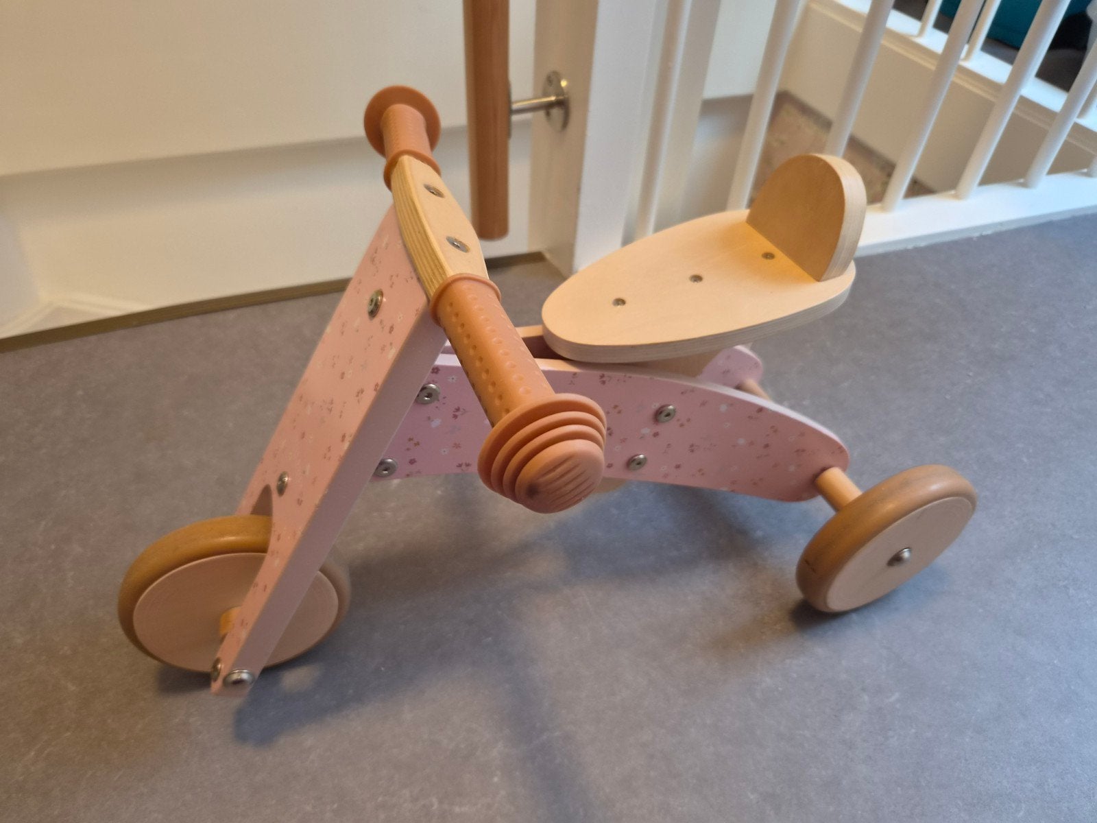 Little Dutch Roze Loopfiets/Loopvoertuig, Kinderen en Baby's, Speelgoed | Buiten | Voertuigen en Loopfietsen, Zo goed als nieuw