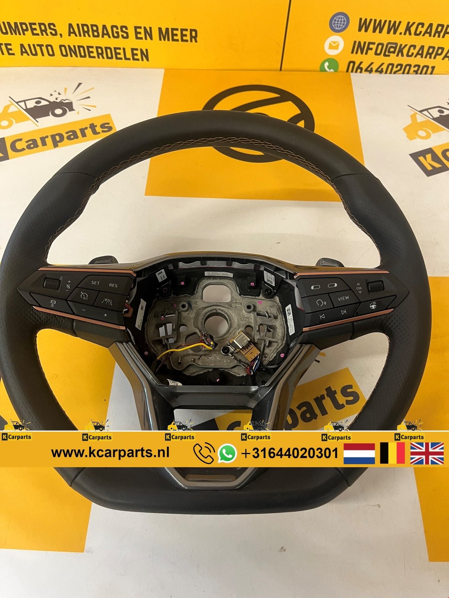 STUUR SEAT LEON CUPRA 5FA 419091DQXEY ORIGINEEL STUURWIEL, Auto-onderdelen, Besturing, Info@fabrikant.eu, Fabrikantstraat 1
1000 AA  Amsterdam, NL