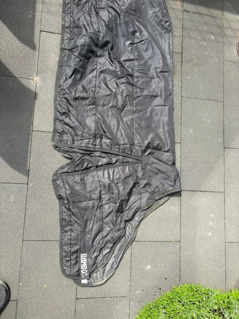 Rambo onderdeken 125/175, Dieren en Toebehoren, Gebruikt, Onderdeken/liner, Rambo, Zwart