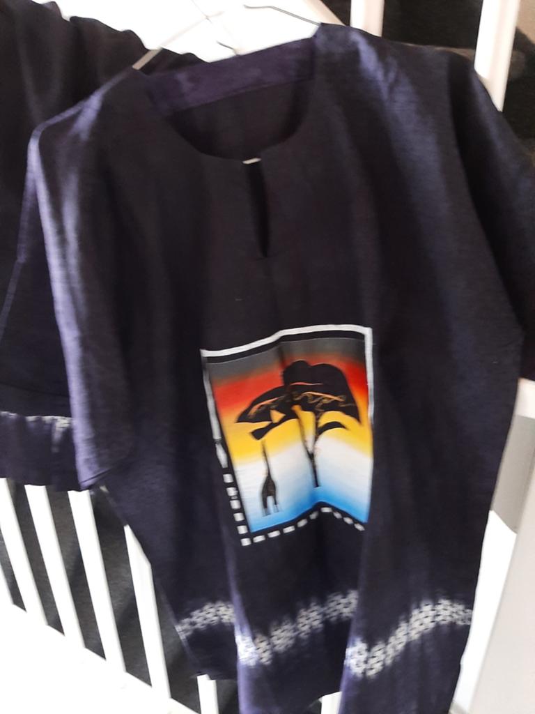 Unieke Afrikaanse Heren. DAMES  Outfit - Handgemaakt, Ophalen of Verzenden, Zo goed als nieuw, Handgemaakt