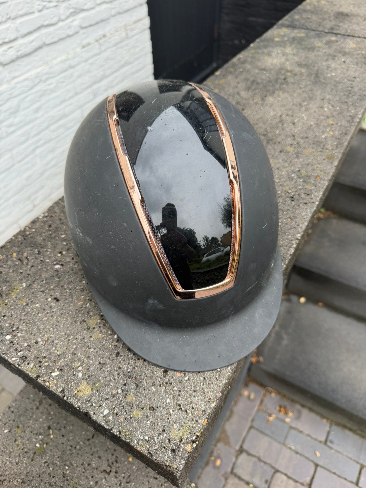 Cap maat 55-57 incl liner, Fietsen en Brommers, Ophalen of Verzenden, Zo goed als nieuw, Small