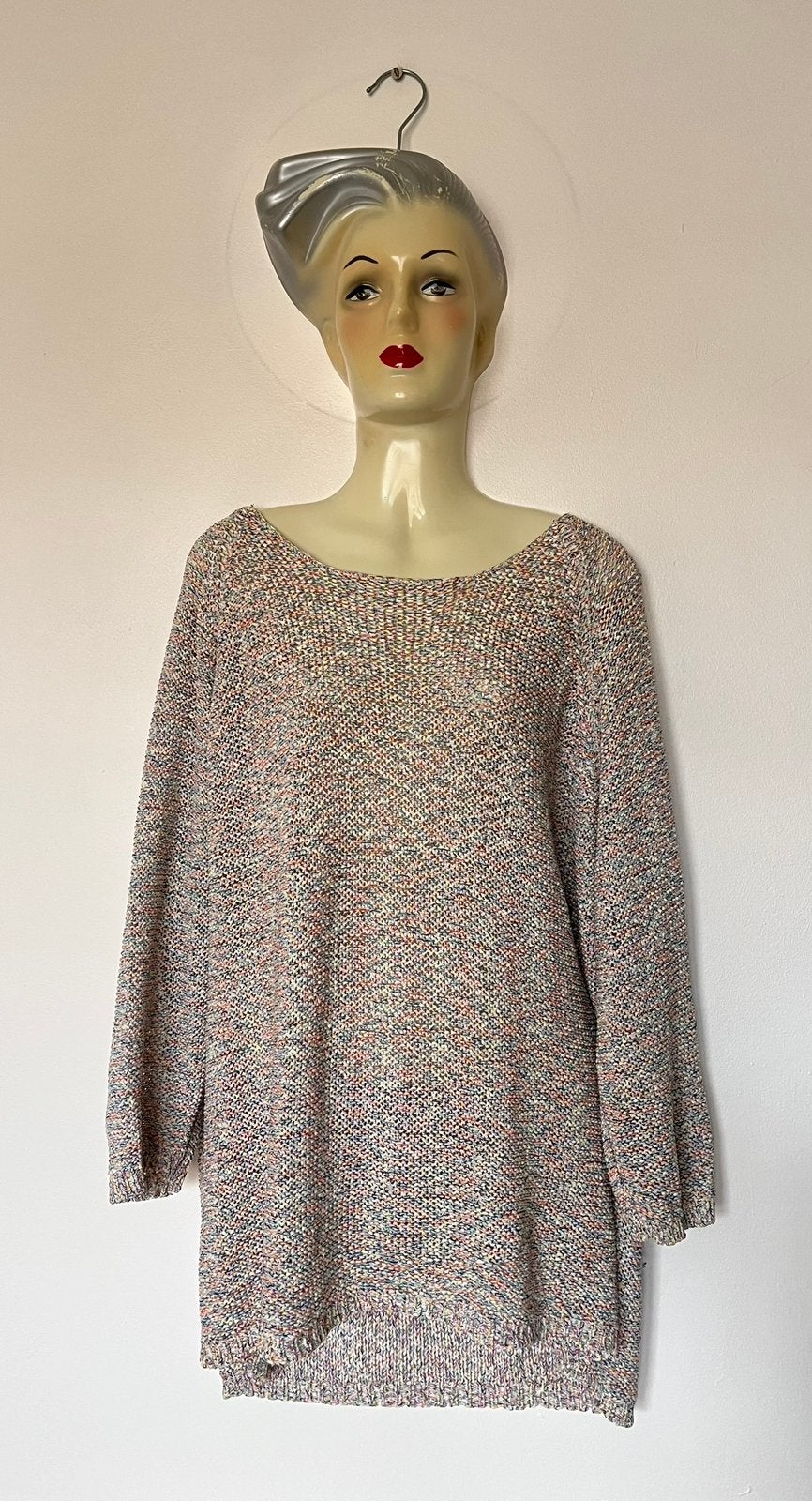 Zara Trafaluc M pastel oversized gebreide knitted trui, Maat 38/40 (M), Overige kleuren, Zara, Ophalen of Verzenden