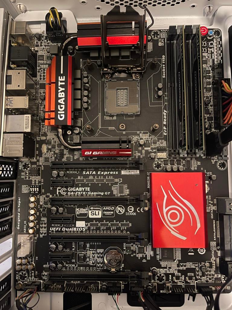 Gigabyte GA-Z97X moederbord | Werkend & getest, Computers en Software, Moederborden, Ophalen, Gebruikt, Intel, DDR3