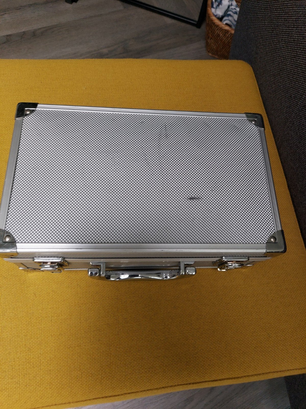 Zilveren Hardcase Koffer LxBxH 28x16x10cm, Ophalen, Gebruikt