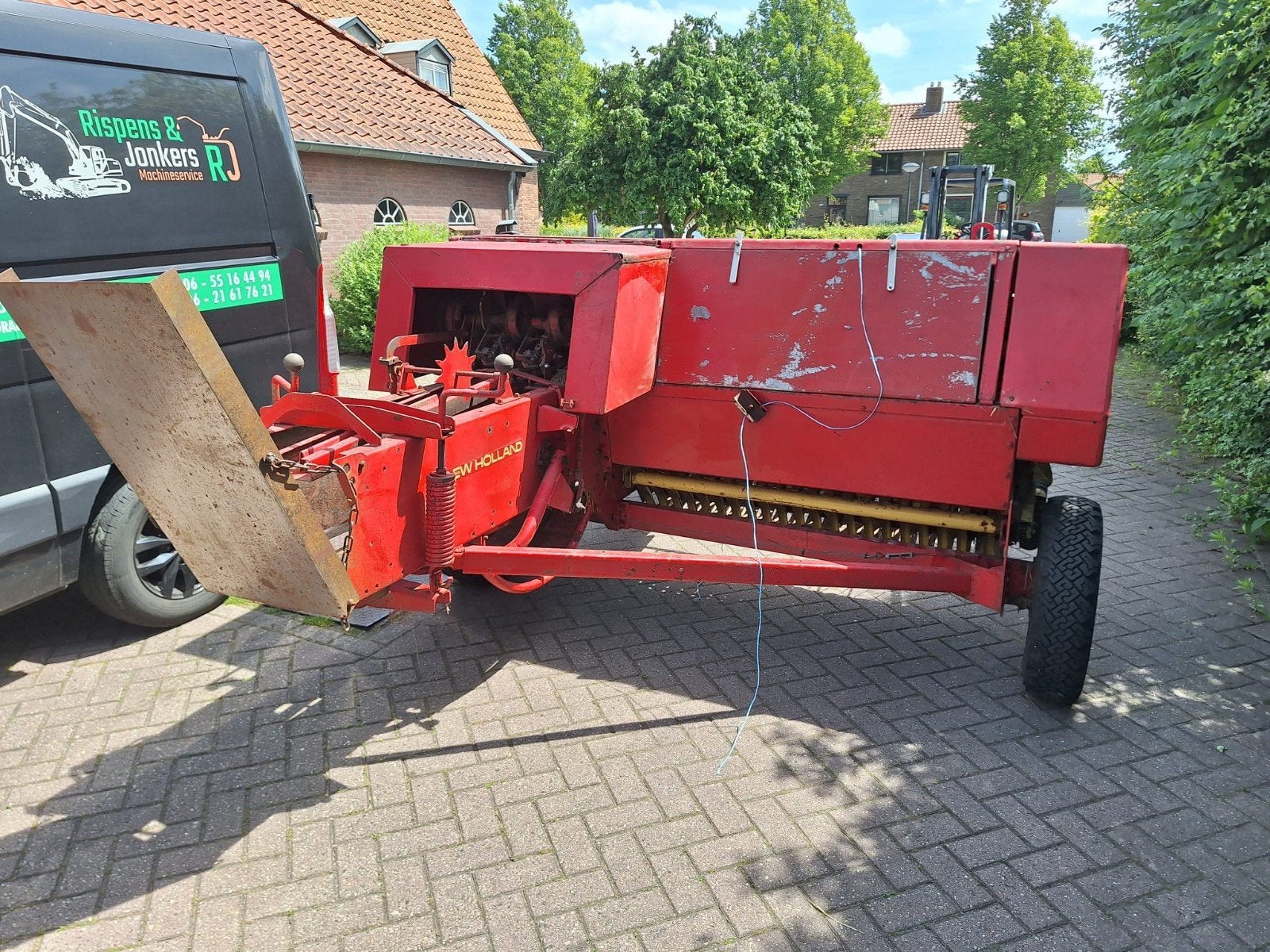 New Holland 276 kleine pakkenpers balenpers pakjes pers, Ophalen, Glastuinbouw, Gewasbescherming en Bemesting