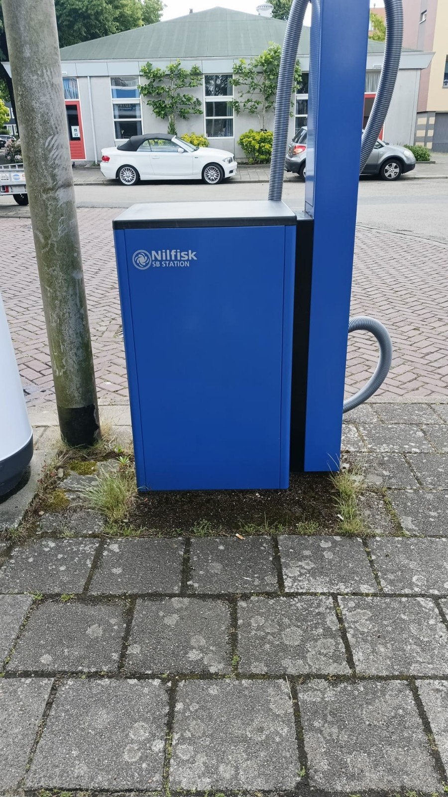Nilfisk SB-Station Stofzuiger op Munten - Perfect Werkend, Ophalen, Overige merken, Zo goed als nieuw, Industriële stofzuiger