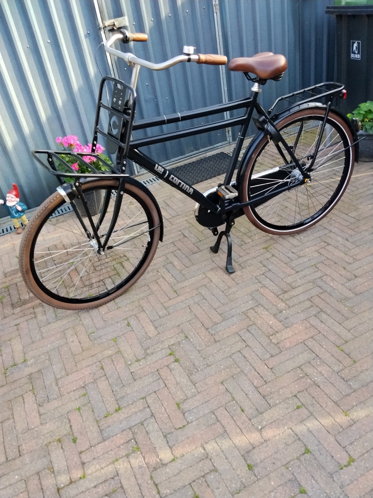 Cortina U4 heren transport fiets 3 versnellingen frameh 61 c, Ophalen, Zo goed als nieuw, Minder dan 10 versnellingen, Overige merken