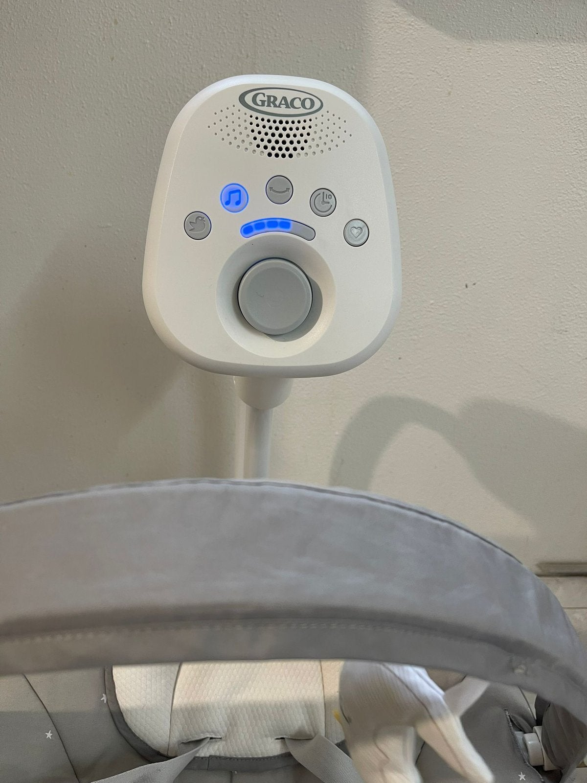 Graco Schommelstoel met Muziek, Geluiden en Trillingen, Ophalen, Zo goed als nieuw