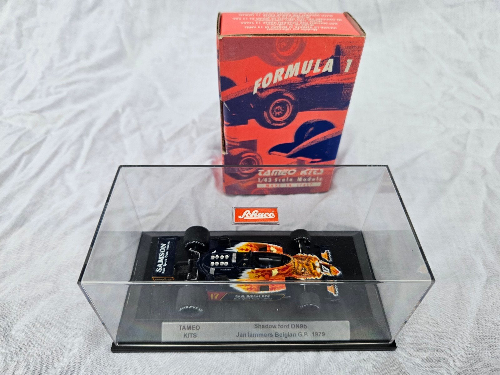Formule 1 1:43 Jan Lammers, Ophalen of Verzenden, Gebruikt, Formule 1