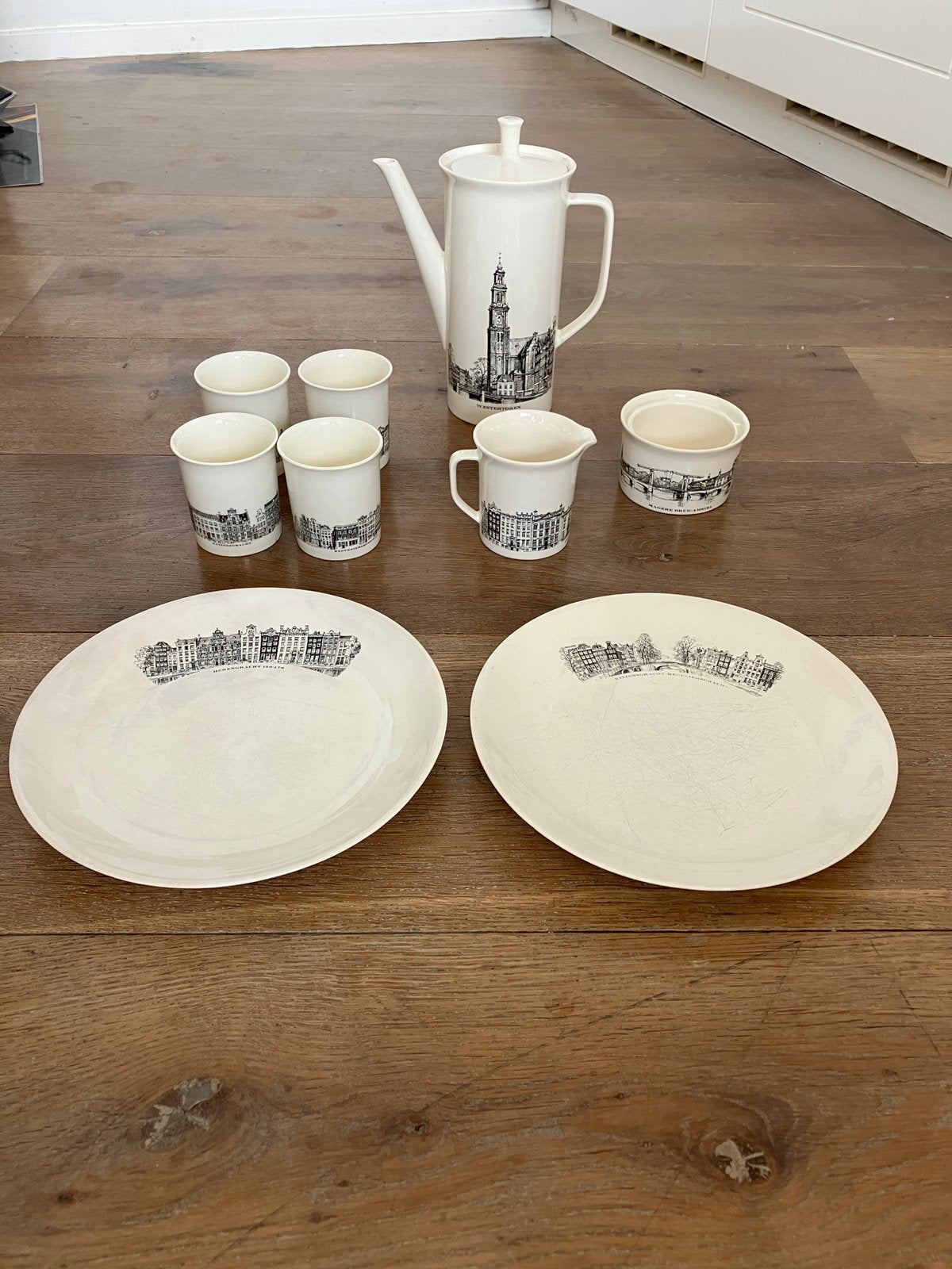 Amsterdams grachten servies, Ophalen of Verzenden