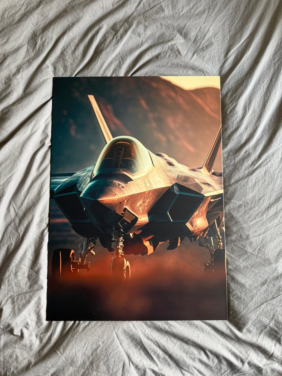 Displate F35, maat L, Nieuw, Minder dan 50 cm, Oorspronkelijke maker, Nieuw, Ophalen of Verzenden