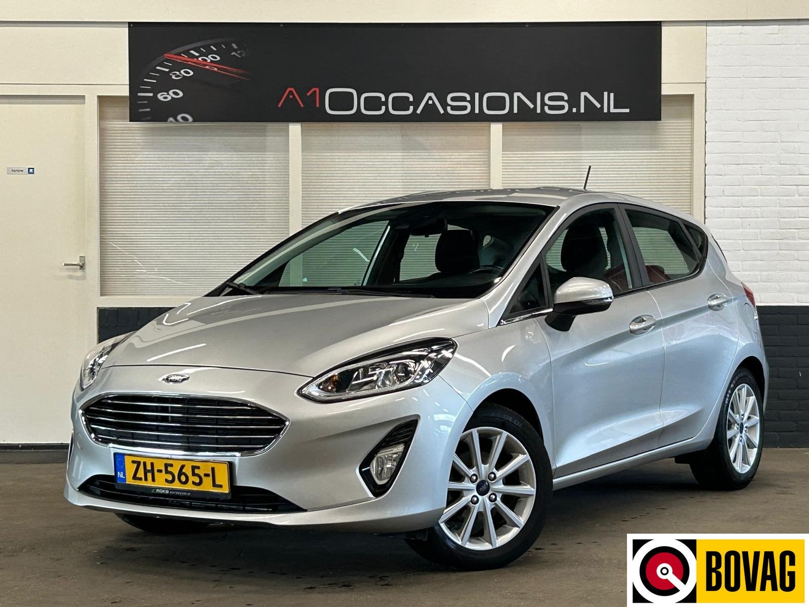 Ford Fiesta 1.1 Trend (bj 2018), Auto's, Voorwielaandrijving, 23 km/l, Handgeschakeld, Grijs