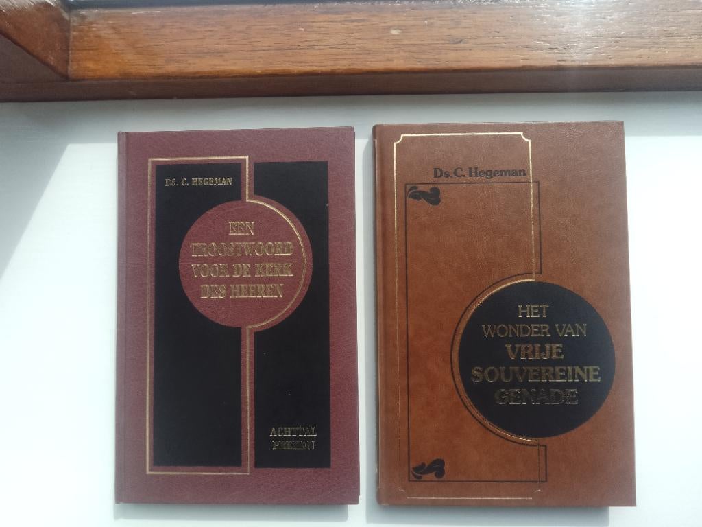 Twee boeken van ds. C. Hegeman, C. Hegeman, Christendom | Protestants, Ophalen of Verzenden, Zo goed als nieuw