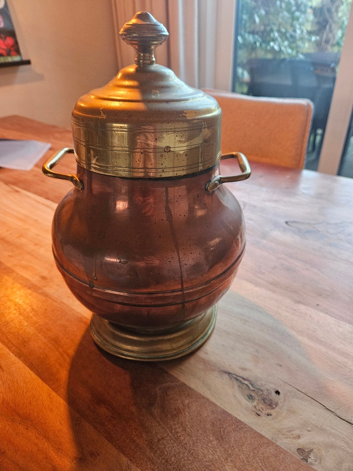Doofpot, Ophalen, Koper
