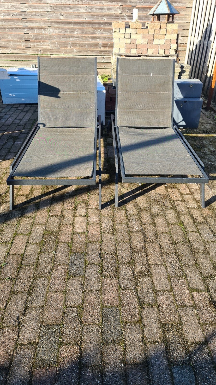 ligstoelen, Ophalen