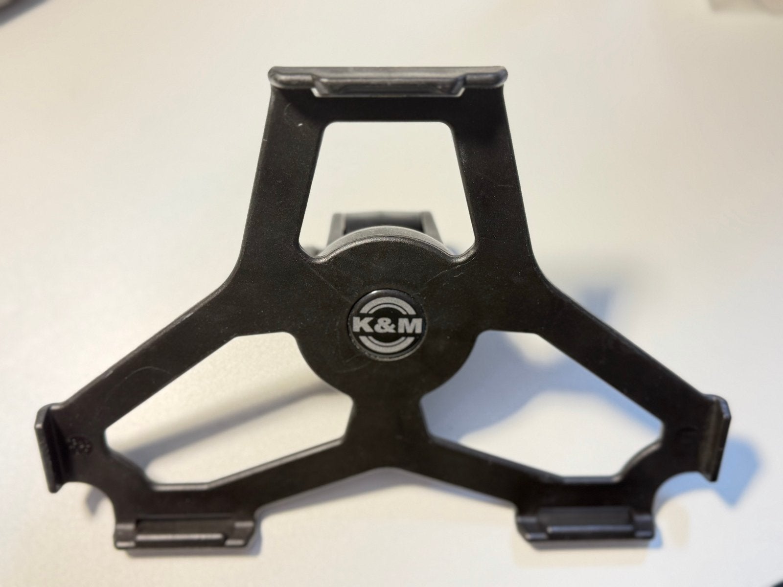 K&M iPad houder - Zwart, Computers en Software, Apple iPads, 10 inch, Zwart, Apple iPad Air, Ophalen of Verzenden
