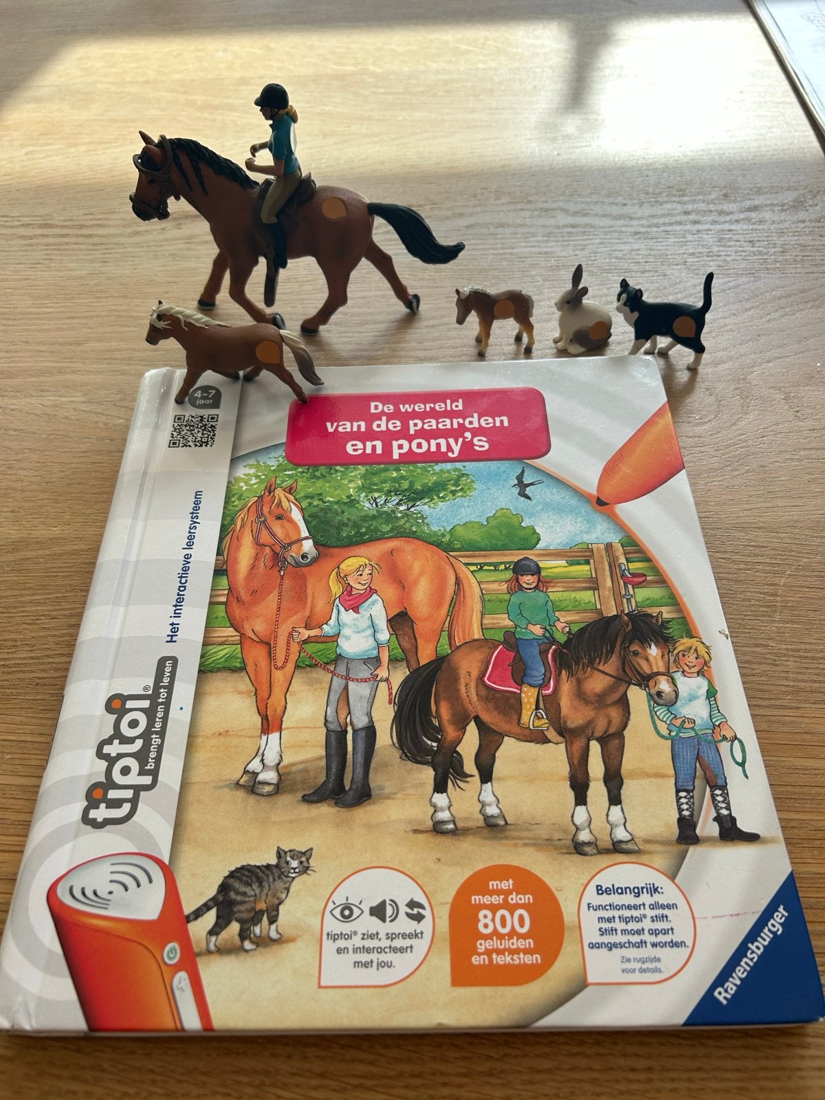 Tiptoi Paarden en Pony’s set met 5 dieren en accessoires, Kinderen en Baby's, Speelgoed | Educatief en Creatief, Ophalen, Zo goed als nieuw