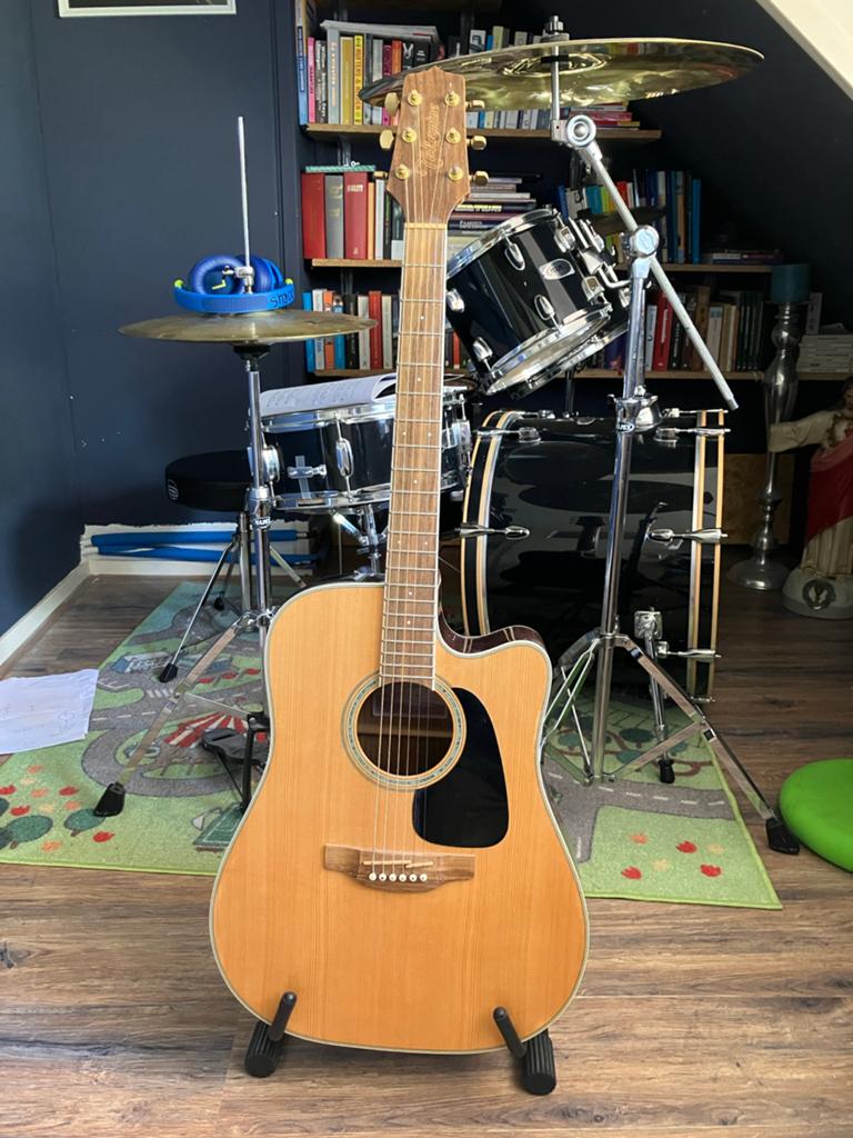 Takamine GD51-CE met element - als nieuw, Ophalen of Verzenden, Zo goed als nieuw, Western- of Steelstringgitaar, Met (piezo-)element