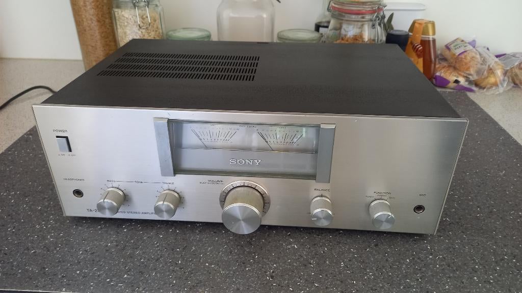 Sony TA-212 Integrated Stereo Amplifier (1978-80), Audio, Tv en Foto, Versterkers en Receivers, Refurbished, Ophalen of Verzenden