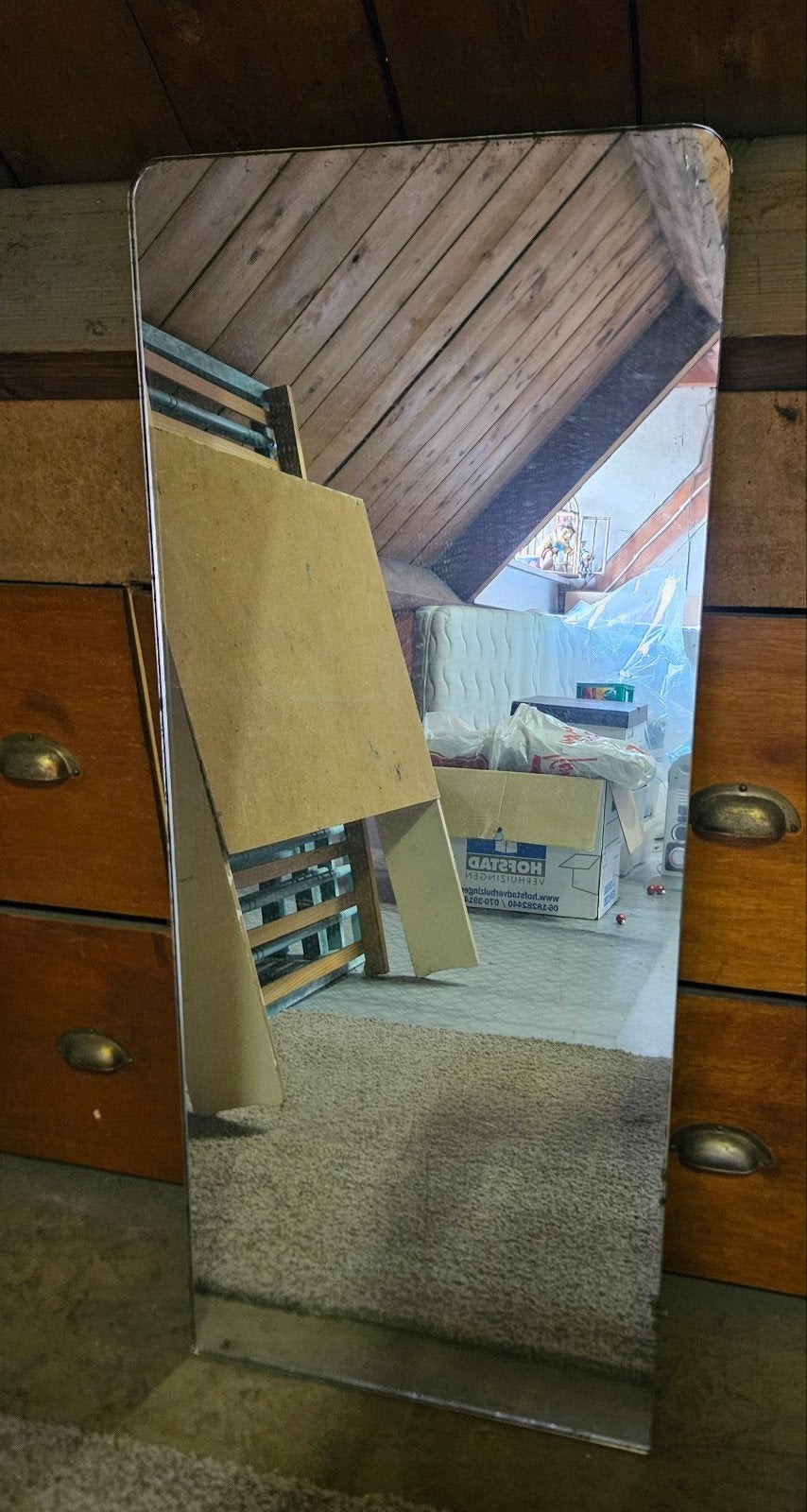 Spiegel, Ophalen, Minder dan 50 cm, Gebruikt, 100 tot 150 cm