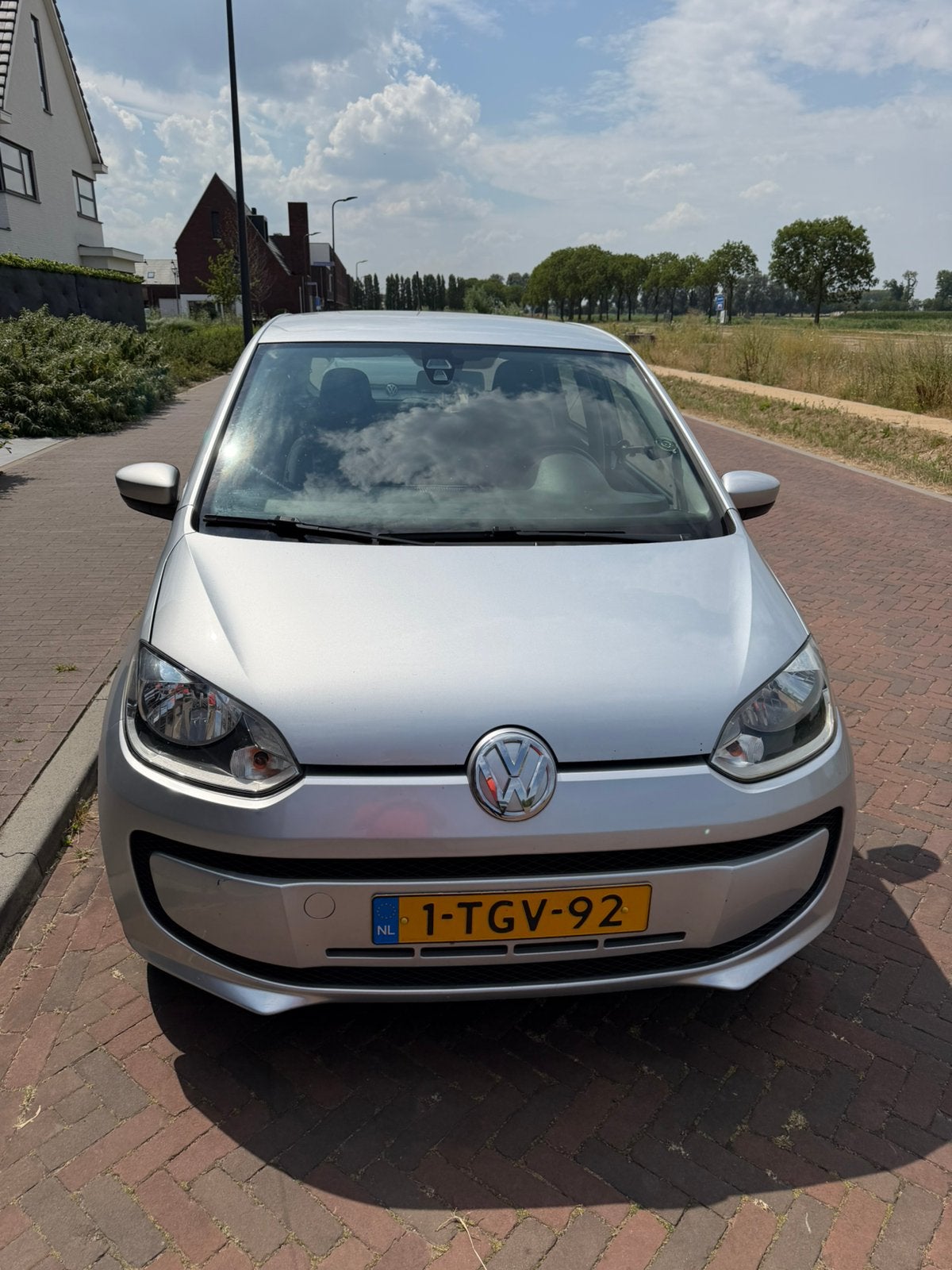 Volkswagen up! 1.0 44KW/60PK 5-DRS 2014 Grijs, Auto's, Volkswagen, Voorwielaandrijving, Up!, 840 kg, 4 stoelen
