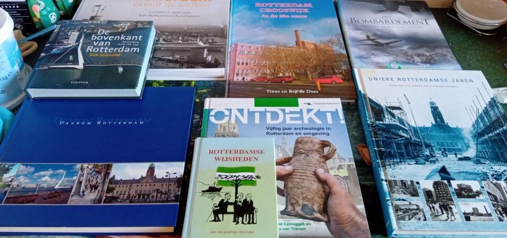 Boeken: Rotterdam geschiedenis en cultuur..., Boeken, Geschiedenis | Stad en Regio, 20e eeuw of later, Diverse auteurs, Ophalen of Verzenden