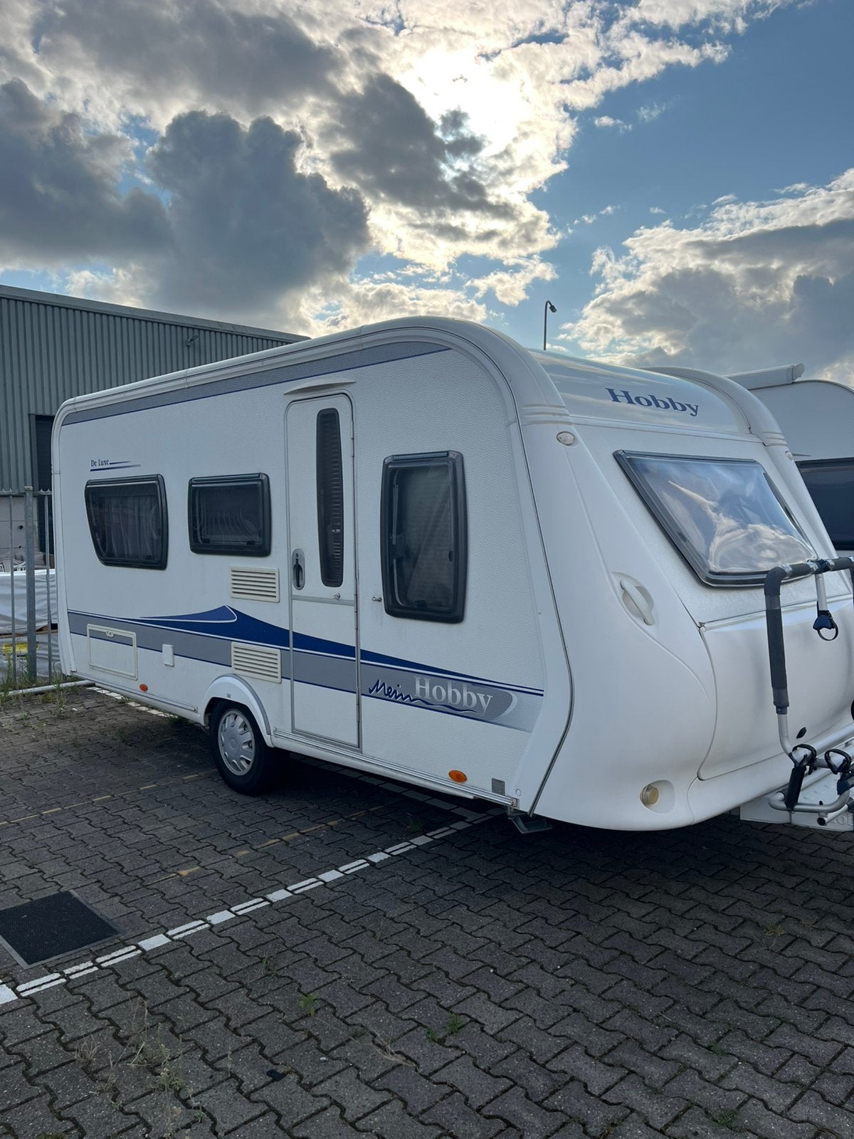 Hobby 460 UL, enkele bedden! Mover, voortent, 1e eigenaar, Caravans en Kamperen, Caravans, Rondzit, Hobby, 2 aparte bedden, Bedrijf