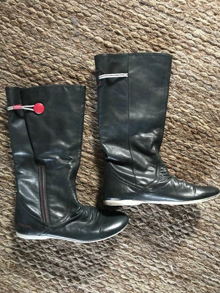 Super mooi zacht leren laarzen BJORN BORG maat 37, Kleding | Dames, Hoge laarzen, Ophalen of Verzenden, Zo goed als nieuw, Bjorn Borg