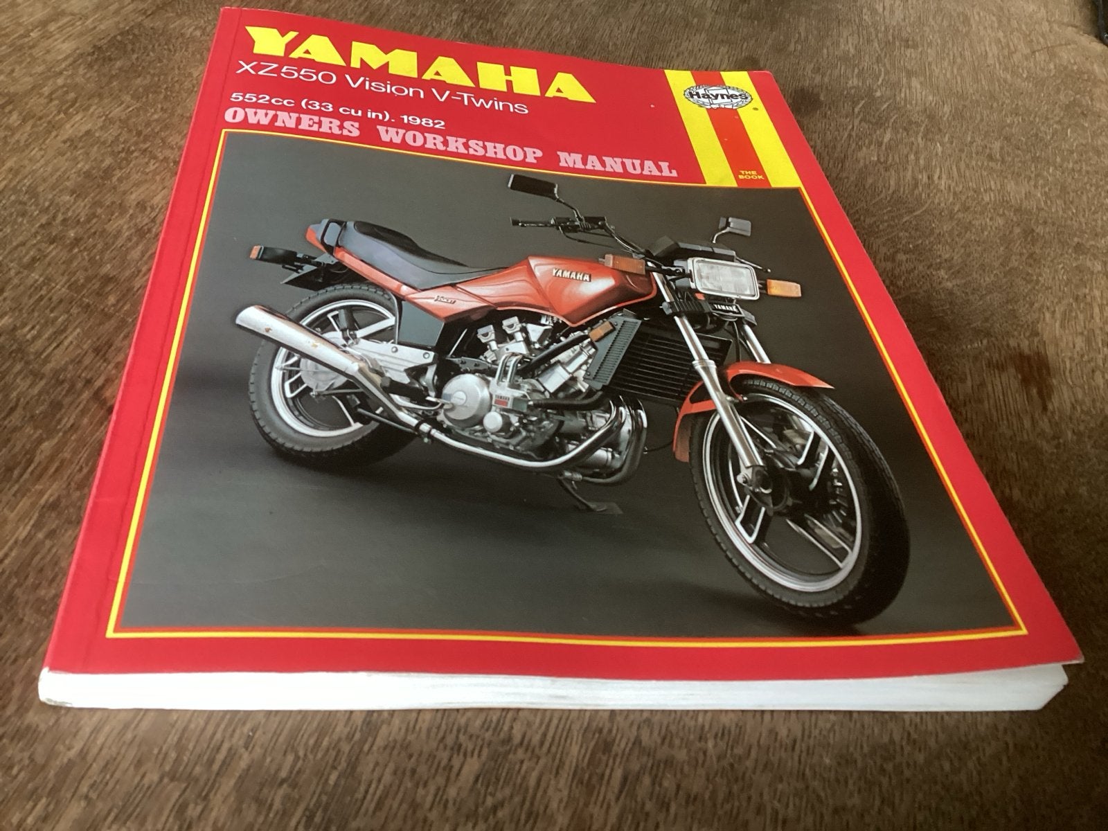 Haynes Werkplaatshandboek Yamaha XZ550 Vision V-Twins 1982, Motoren, Ophalen of Verzenden, Yamaha