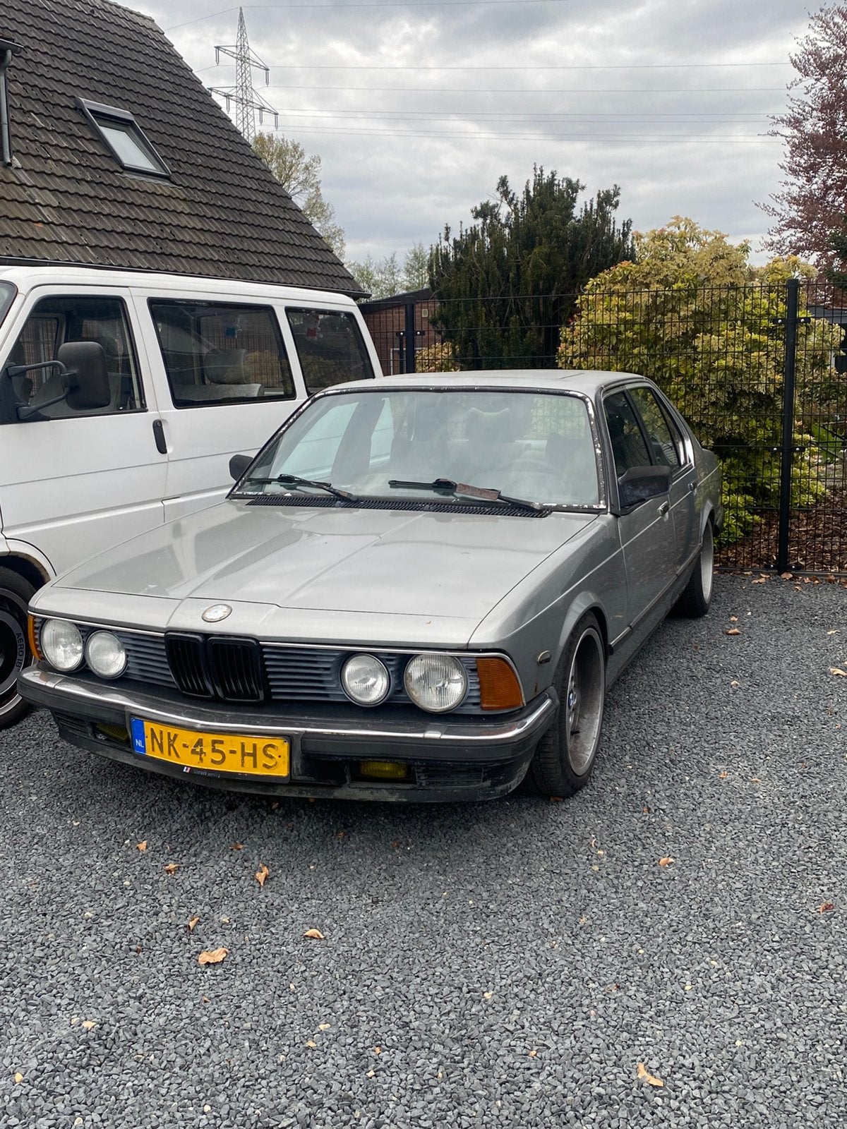 BMW 7-Serie 3.2 I 732 AUT 1984 Blauw e23 project, Auto's, Automaat, Particulier, Sedan, 3210 cc