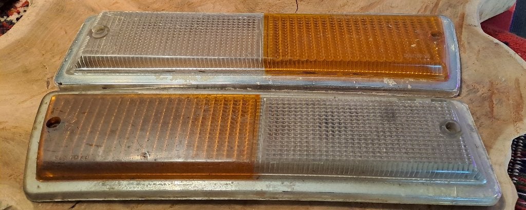voorste bumper-knipperlichtglazen Opel Kadett A, EU, EU, Opel, Nieuw