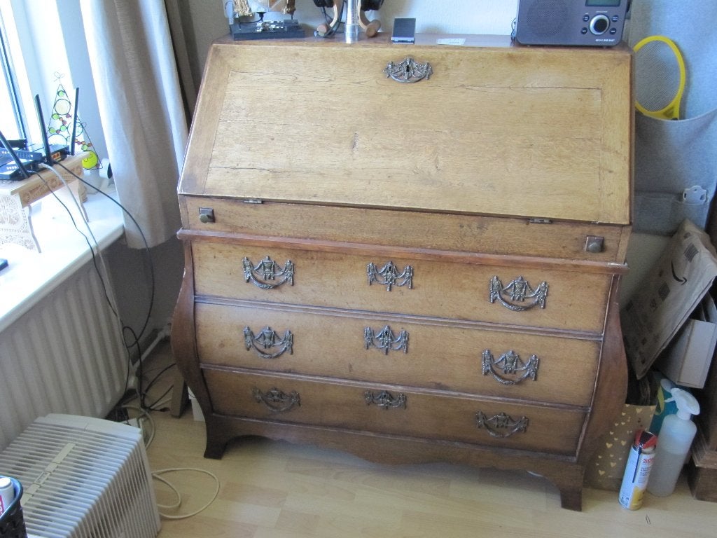 secretaire, Huis en Inrichting, Kasten | Secretaires, Ophalen, Gebruikt, Antieke stijl