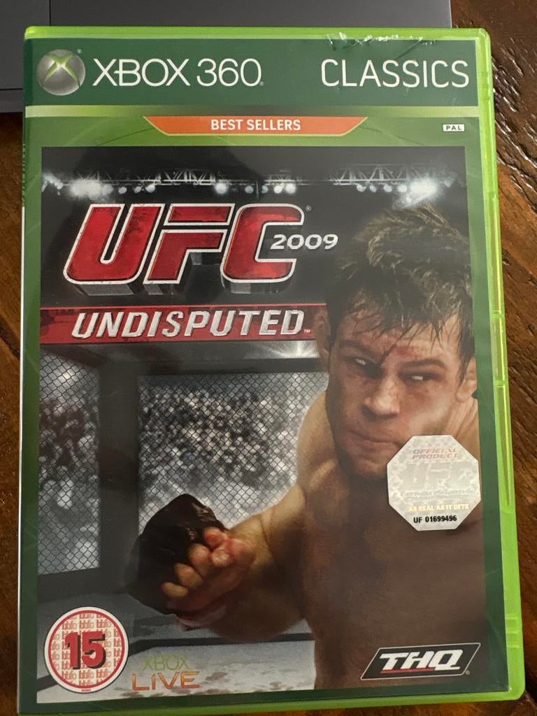 UFC 2009 Undisputed - Xbox 360 Classics, Spelcomputers en Games, Online, Vechten, 2 spelers, Ophalen of Verzenden